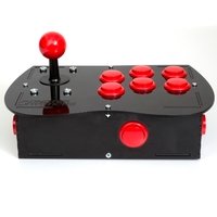 BASIC Arcade Controller Kit for Raspberry Pi - Cherry Red