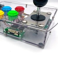 Clear Deluxe CD32 Retro Joystick Kit - Classic