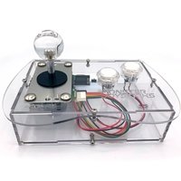 Clear Mini Monster Retro Gaming Joystick Kit - Crystal Clear