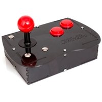 Deluxe BASIC Mini Monster Retro Gaming Joystick Kit - Cherry Red