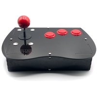 Deluxe Mega Drive/Genesis Retro Joystick Kit - Cherry Red