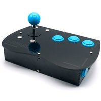 Deluxe Mega Drive/Genesis Retro Joystick Kit - Ice Blue