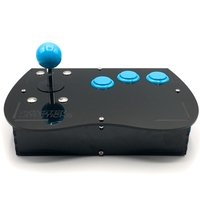 Deluxe Mega Drive/Genesis Retro Joystick Kit - Ice Blue