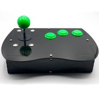 Deluxe Mega Drive/Genesis Retro Joystick Kit - Jelly Green