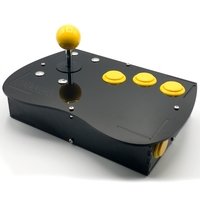 Deluxe Mega Drive/Genesis Retro Joystick Kit - Mellow Yellow