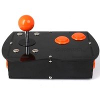 Deluxe Mini Monster PC Engine Joystick Kit - Electric Orange