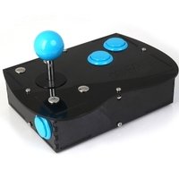 Deluxe Mini Monster PC Engine Joystick Kit - Ice Blue