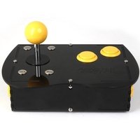 Deluxe Mini Monster PC Engine Joystick Kit - Mellow Yellow