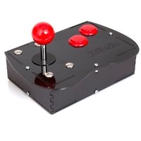 Deluxe Mini Monster Retro Gaming Joystick Kit - Cherry Red