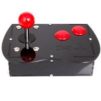 Deluxe Mini Monster Retro Gaming Joystick Kit - Cherry Red