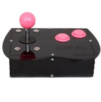 Deluxe Mini Monster Retro Gaming Joystick Kit - Cyber Pink