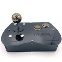 Deluxe Mini Monster Retro Gaming Joystick Kit - Gunmetal Grey