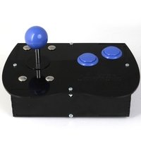 Deluxe Mini Monster Retro Gaming Joystick Kit - Hazy Purple