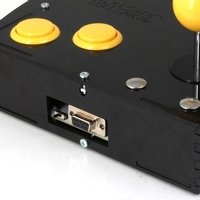 Deluxe Mini Monster Retro Gaming Joystick Kit - Mellow Yellow