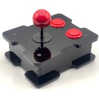 Micro Deluxe 8/16bit Retro Joystick - Cherry Red