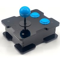 Micro Deluxe 8/16bit Retro Joystick - Ice Blue