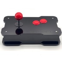 Super Deluxe 8/16bit Retro Joystick - Cherry Red