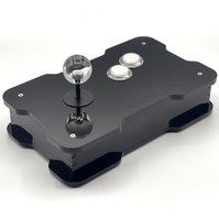 Super Deluxe 8/16bit Retro Joystick - Crystal Clear