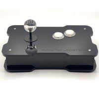 Super Deluxe 8/16bit Retro Joystick - Crystal Clear