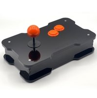 Super Deluxe 8/16bit Retro Joystick - Electric Orange