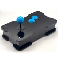 Super Deluxe 8/16bit Retro Joystick - Ice Blue