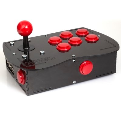 BASIC Arcade Controller Kit for Raspberry Pi - Cherry Red