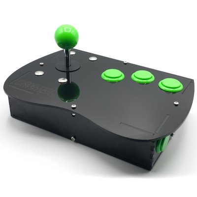 Deluxe Mega Drive/Genesis Retro Joystick Kit - Jelly Green