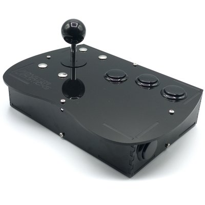 Deluxe Mega Drive/Genesis Retro Joystick Kit - Stealth Black