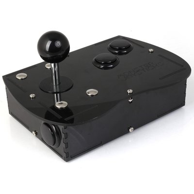 Deluxe Mini Monster PC Engine Joystick Kit - Stealth Black