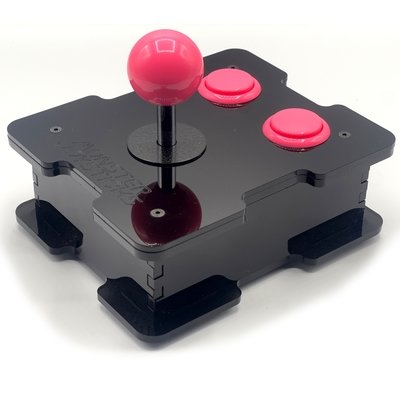 Micro Deluxe 8/16bit Retro Joystick - Cyber Pink