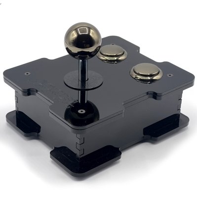 Micro Deluxe 8/16bit Retro Joystick - Gunmetal Grey