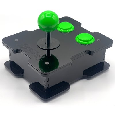 Micro Deluxe 8/16bit Retro Joystick - Jelly Green