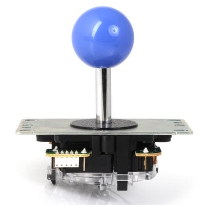 Sanwa JLF-TP-8YT Ball Top Arcade Joystick - Purple