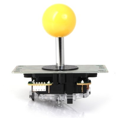 Sanwa JLF-TP-8YT Ball Top Arcade Joystick - Yellow