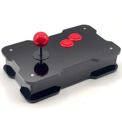 Super Deluxe 8/16bit Retro Joystick - Cherry Red