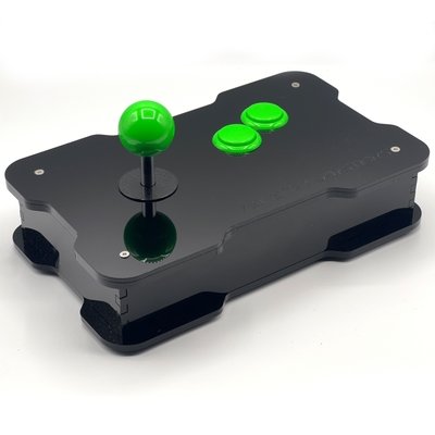 Super Deluxe 8/16bit Retro Joystick - Jelly Green